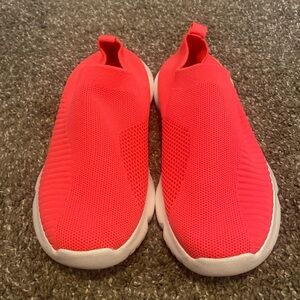 Fuchsia Pink Stretch Fabric Slip On Shoes sz 8 NEW